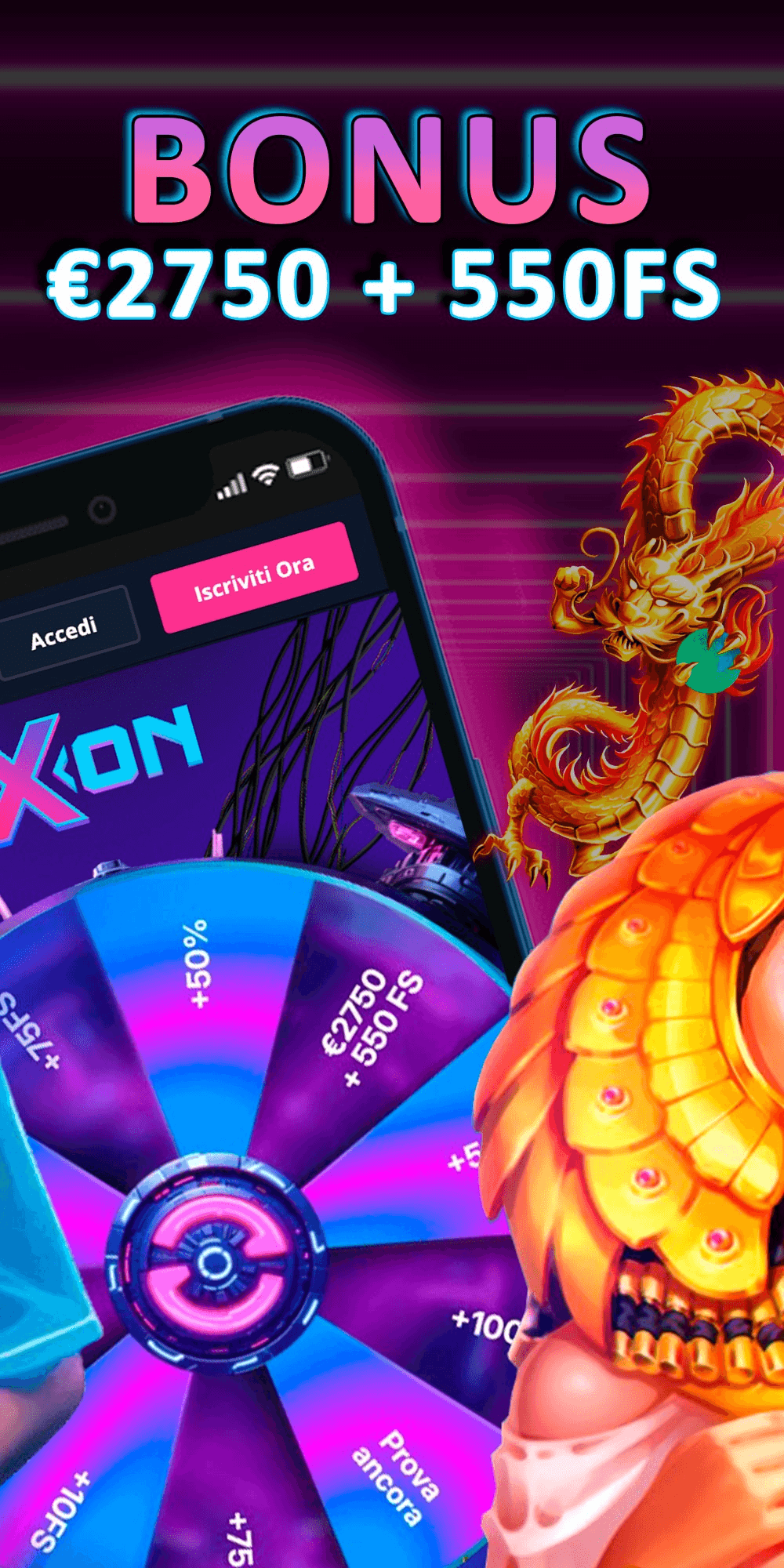 XON Casino Screenshot