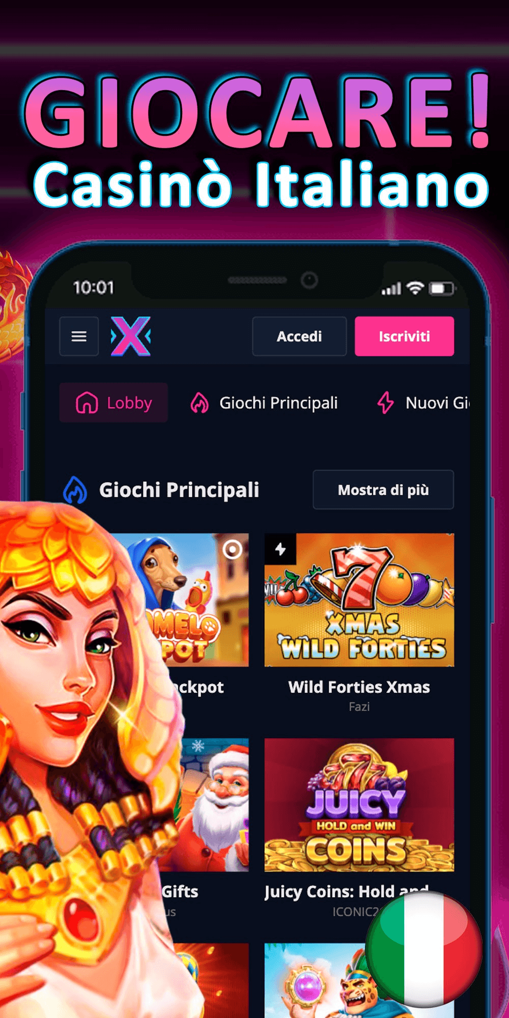 XON Casino Screenshot